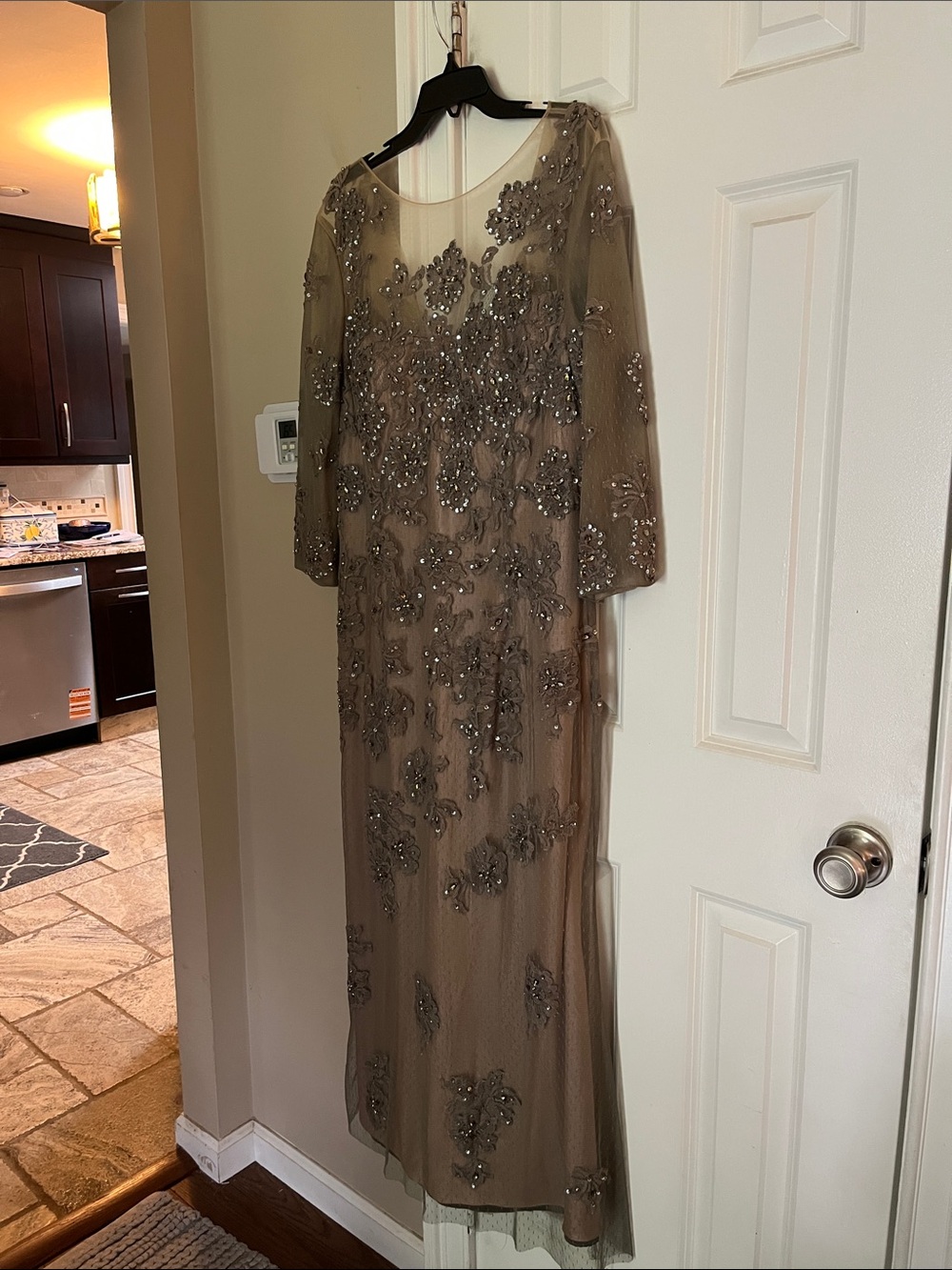 JOVANI beaded evening gown 18